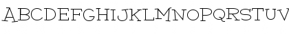 Download Malihini Cuban BTN Exp Lt Regular Font Uppercase Preview
