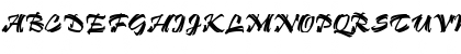 Download BendigoPlain Regular Font Uppercase Preview
