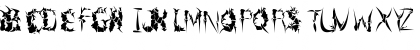 Download Beneath The Remains Regular Font Uppercase Preview