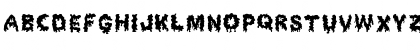 Download Dripping Horror Regular Font Uppercase Preview