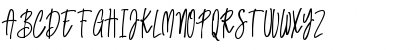 Download Emma signature Regular Font Uppercase Preview