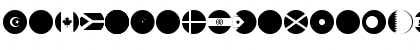 Download flags world color Regular Font Uppercase Preview