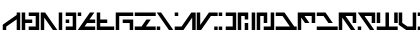 Download Galactico Basic Regular Font Uppercase Preview