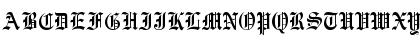 Download MEngraversOldEnglish Regular Font Uppercase Preview