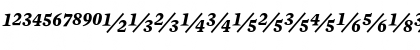 Download Mercury Numeric G3 Bold Italic Font