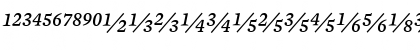 Download Mercury Numeric G3 Italic Font