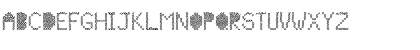 Download Mesh Stitch Regular Font Uppercase Preview