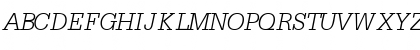 Download MetronLightSSK Italic Font