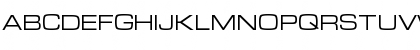 Download Metrostyle Extended Regular Font Uppercase Preview