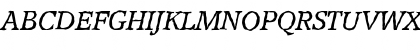 Download MichaelBeckerAntique Italic Font