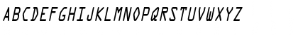 Download MicroscanACondensed Oblique Font