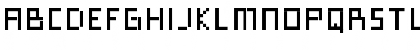 Download MiniLine Regular Font Uppercase Preview