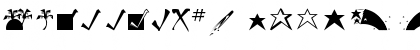 Download MiniPicsFont Regular Font Uppercase Preview