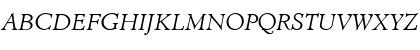 Download MinisterTLig Italic Font