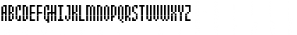 Download Mixelate Regular Font Uppercase Preview
