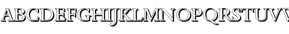 Download BernsteinShadow Regular Font Uppercase Preview