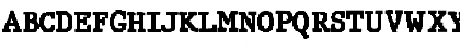 Download JMH Typewriter Black Font Uppercase Preview