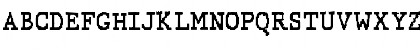 Download JMH Typewriter Bold Font Uppercase Preview