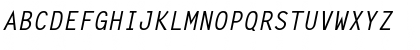 Download Monospaced Bold Italic Font