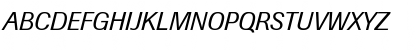 Download Berthold Imago Italic Font Uppercase Preview
