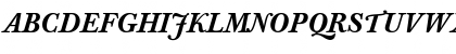 Download BertholdBaskervilleMedium-Book BookItalic Font Uppercase Preview
