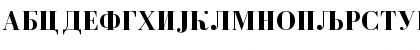 Download M_Bodoni Bold Font Uppercase Preview