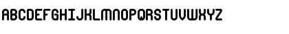 Download Nanosecond Thick BRK Normal Font Uppercase Preview