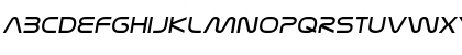 Download Nasalization Extended Light Italic Font Uppercase Preview