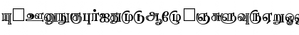 Download Needhimathi Regular Font Uppercase Preview