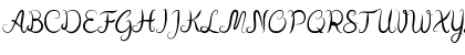 Download melbournistic Regular Font Uppercase Preview