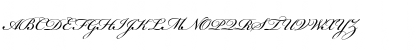 Download Bickham Script MM Regular Font Uppercase Preview