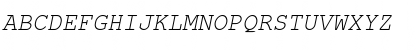 Download NimbusMonL Oblique Font