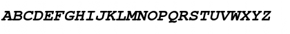 Download NimbusMonLUN Bold Italic Font