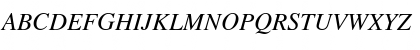 Download Nimbus Roman Becker No9L Italic Font