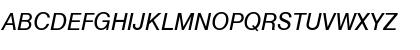 Download Nimbus Sans Becker D Italic Font