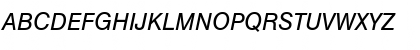 Download Nimbus Sans Becker T Italic Font