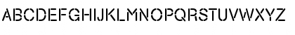 Download Nimbus Stencil Becker Regular Font