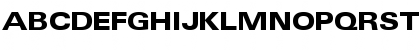 Download NovaBlackExpandedSSK Regular Font Uppercase Preview