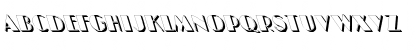 BIGCSHAD-Lefty Regular Font Uppercase Preview BIGCSHAD-Lefty Regular Font Uppercase Preview
