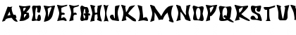 BigDaddyExtended Regular Font Uppercase Preview