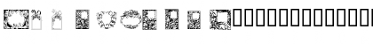 Download 101! Floral Frames 2 Regular Font Uppercase Preview
