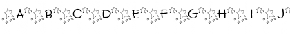 Download 101! Twinkle Twinkle Lit'l Font Regular Font Uppercase Preview