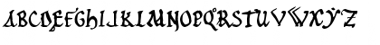 Download 12th c. Abbey Regular Font Uppercase Preview