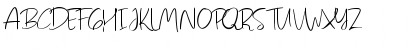 Download Pastelyn Demo Regular Font Uppercase Preview
