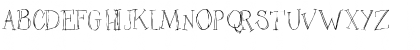 Download 2Peas Messy Etchy Regular Font Uppercase Preview