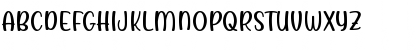 Download Podo Moro Regular Font Uppercase Preview