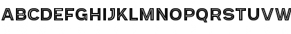 Download Provoke-Personal-Use-Only Inline-Thin Font Uppercase Preview