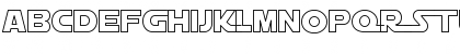 Download A New Hope Outline Regular Font Uppercase Preview