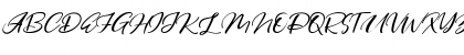 Download Purple Pen Regular Font Uppercase Preview