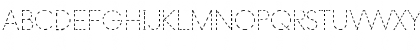 Download AbcPrintDotted Regular Font Uppercase Preview